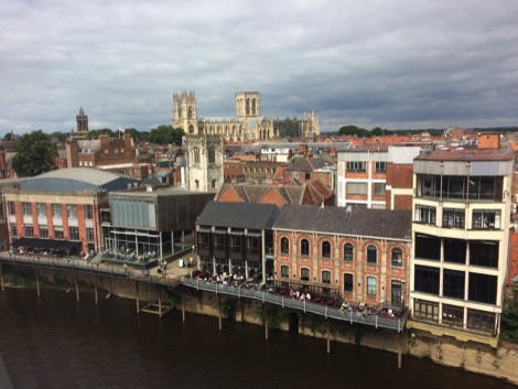 View from riverside room, Park Inn York